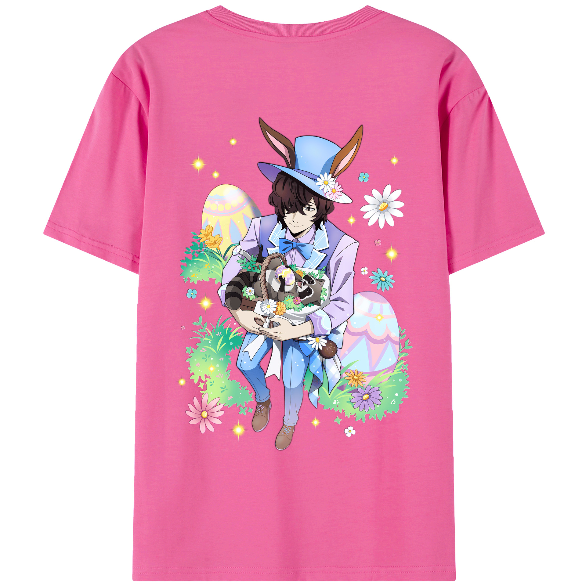 （画像用） 文豪ストレイドッグス Bungo Stray Dogs レディース半袖Tシャツ(バックプリント)